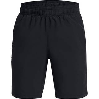 Shorts Under Armour UA Woven Wdmk Shorts-BLK 1383341-001 Størrelse YXS