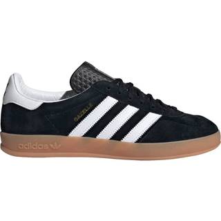 adidas Gazelle Indoor - Unisex - Black White Gum, 44 2/3