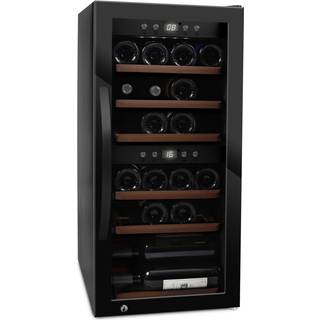 Fritstående vinkøleskab - WineExpert 24 Fullglass Black