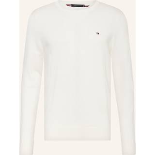 Essential Cotton Crew Neck Striktrøje, Ivory Petal, S