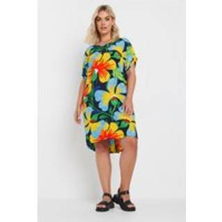 Yours Curve Blomster Tryk Tunika KjoleEU 58-60 (UK 30-32)