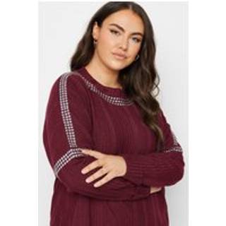 Yours Curve Besat Neckline Pyntet TrøjeEU 46 (UK 18)