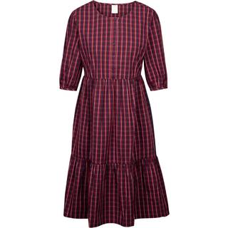 Trespass Trespass Kvinde Rød Helen 100% Bomuld Casual Kjole - Stor