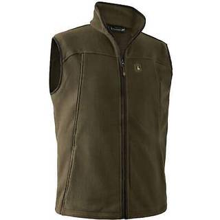 Deerhunter Eagle Fleece Waistcoat Fleecevest Herrer størrelse M farve olivengrøn