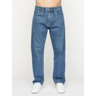 Crosshatch Herre Tillman Baggy Jeans Stone Wash