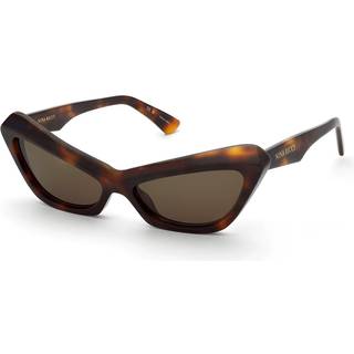 Nina Ricci Kvinde SNR405 752 Solbriller Acetat Havana Brun Cat Eye Normal