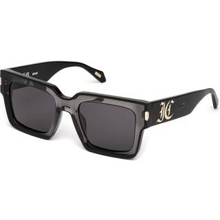 Just Cavalli Unisex SJC108V 04GT Solbriller Acetat Grå Røg Firkantet Normal