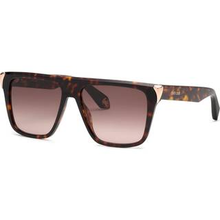 Roberto Cavalli Unisex SRC094M 743 Solbriller Acetat Havana Brun Firkantet Normal Skygge