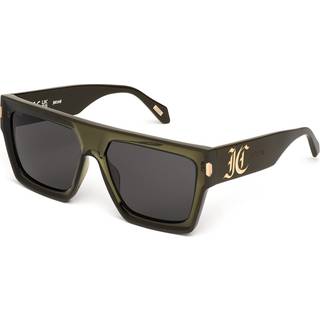 Just Cavalli SJC107V 02GN 58 Solbriller Mænd Grøn - Shiny Transparent Green - 58mm