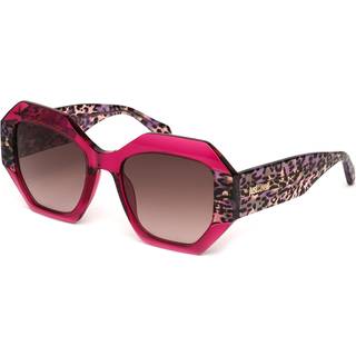 Just Cavalli SJC100V 01BV 53 Solbriller Kvinder Lyserød - Animal Print - 53mm