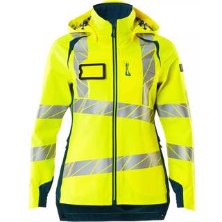 MASCOT ACCELERATE SAFE skaljakke, hi-vis gul/mørk petroleum - XL