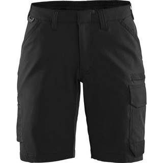 Blåkläder 7123 DAME Service shorts 4-vejs stretch / DAME Service shorts 4-vejs stretch - C44 - Sort/Mørk Grå