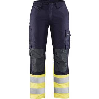 Blåkläder 7188 Dame Multinorm Buks Inherent / Dame Multinorm Arbejdsbuks Inherent - D23 - Marineblå/High Vis Gul