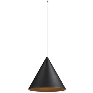 SLV Hængelampe Magico, dæmpbar, Sort, Stue/spisestue, Aluminium, Moderne