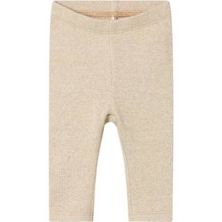 Name It Leggings Glided Beige Med Glimmer