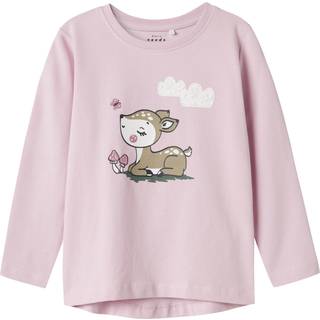 NAME IT Langærmet Bluse Vix Corsage