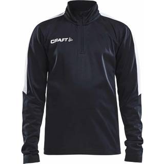 PROGRESS Halfzip LS Tee JR - Black