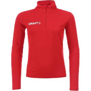 PROGRESS Halfzip LS Tee JR - Red