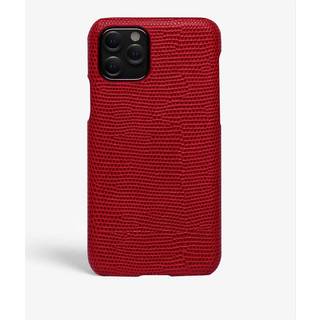 The Case Factory Cover iPhone 11 Pro Lizard Rød