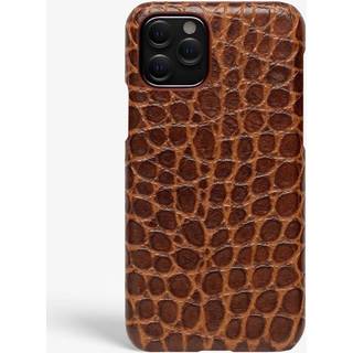 The Case Factory Cover iPhone 11 Pro Small Croco Brun