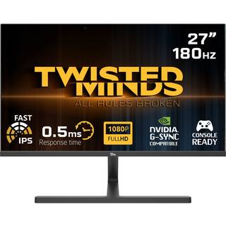 Twisted Minds Blaze Series Flat Monitor 27’’ FHD, 180Hz, TM27FHD180IPS Gaming skærm