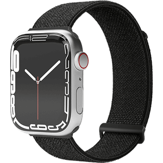 Apple Watch (42/44/45/46/SE/49mm)  Vonmählen Fitness Loop 2 Nylon Urrem - Sort