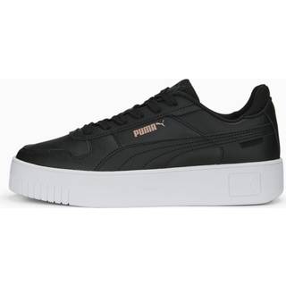 Women&#39;s Puma Carina Street Sneakers, Black, Size 38.5, Shoes - Rose Gold - 38.5