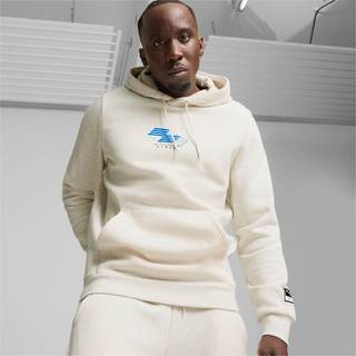 Men&#39;s Puma x HYROX Graphic Hoodie, White, Size XL, Clothing - White Heather - XL