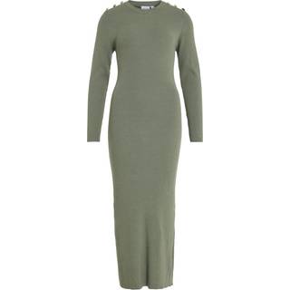 Langærmet Maxikjole