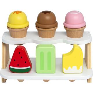 Mamamemo isbod i træ med 6 is