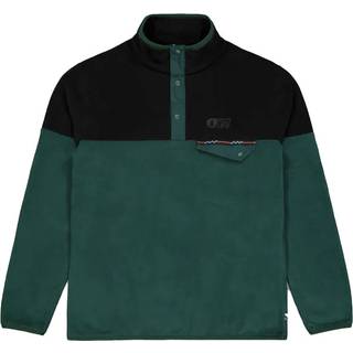 Picture Organic Clothing Men's Arcca 1/4 Fleece C Ponderosa Pine Black, M