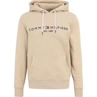 Tommy Hilfiger Logo Hoodie Beige