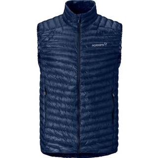 Norrøna Men's Trollveggen Superlight Down Vest Indigo Night Blue, XL