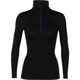 260 Tech L/S Half Zip W Black (M)