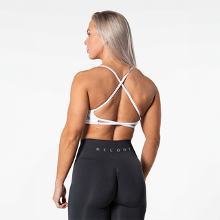 Prime Seamless Sports-bh Hvid