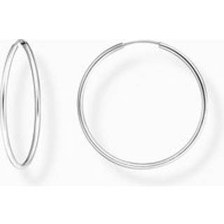 Thomas Sabo CR728-001-21 Damen-Creolen Ohrringe Mittelgroß Silber