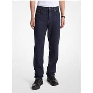 MK Finn Straight-Fit Stretch Denim Jeans - Blue - Michael Kors - 40x32