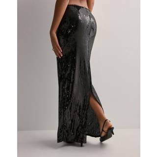 Only - Sort - Onlmary Sequins Skirt Jrs - Medium