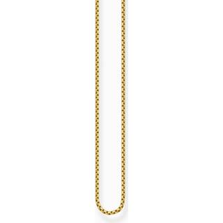 Thomas Sabo KE2227-413-39-L50V Vergoldete Kette im Venezianer Design 1 mm Damen
