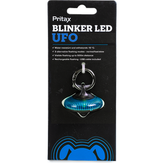 UFO-blinklys LED Blå