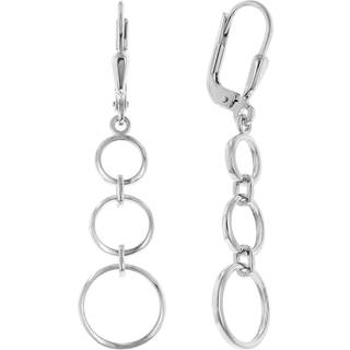 trendor 68353 Damen-Ohrringe Silber 925 Ohrhänger