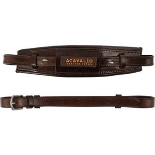 Acavallo - Hackamore næsebånd, læder, brun - Brun