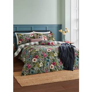 Wylder Wylder Petrol Hidcote Manor Floral Duvet Cover Set