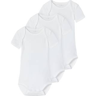 Name It 3pak Bodystockings i hvid til baby