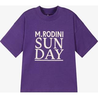 Mini Rodini Purple Sunday T-shirt - Str. 4-5y 104/110cm
