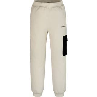 Relaxed Colourblock Joggers - Beige - 16
