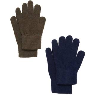 Celavi Sea/turtle Fingervanter Uld/nylon (2-pak)