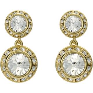 Ted Baker Gold Sollia Solitaire Sparkle Halo Drop Earrings - Gold