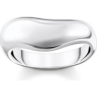 Thomas Sabo TR2473-001-21-54 Bold - Silberner Ring in geschwungener Form Damen