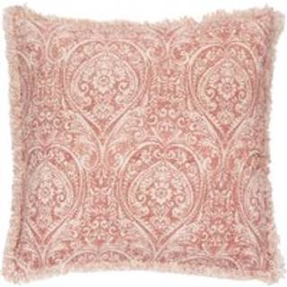 Paoletti Seventy Three Durelle Damask Fringed 100% Cotton Cushion50 x 50cm